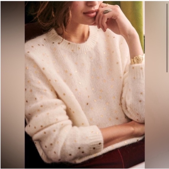 Sezane Sweaters - Sezane Lupin Wool Mohair Sweater Sz S